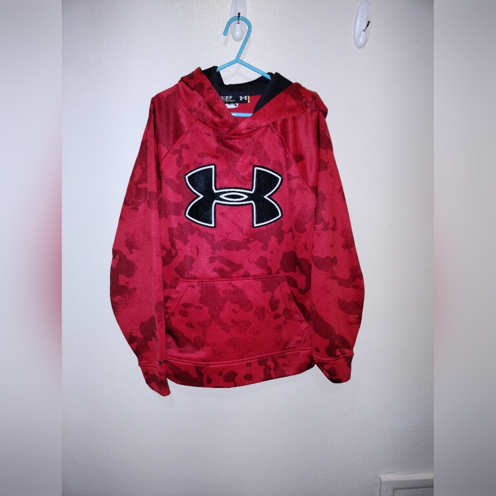 Boys under armour hooded sweatshirt